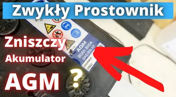 Czy akumulator AGM można ładować zwykłym prostownikiem? Uniknij zagrożeń!