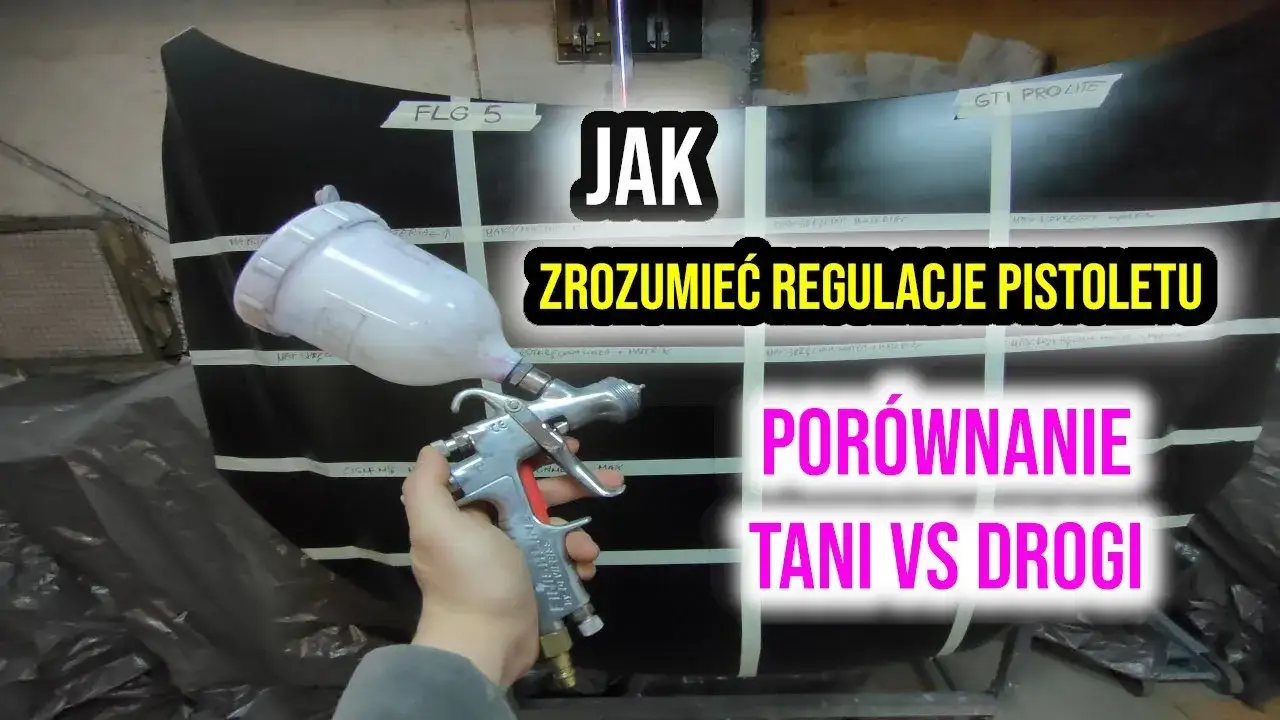 Zdjęcie Jak ustawić pistolet do malowania, aby uniknąć najczęstszych błędów